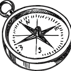 hand-drawn-sketch-retro-compass-600nw-2302366453